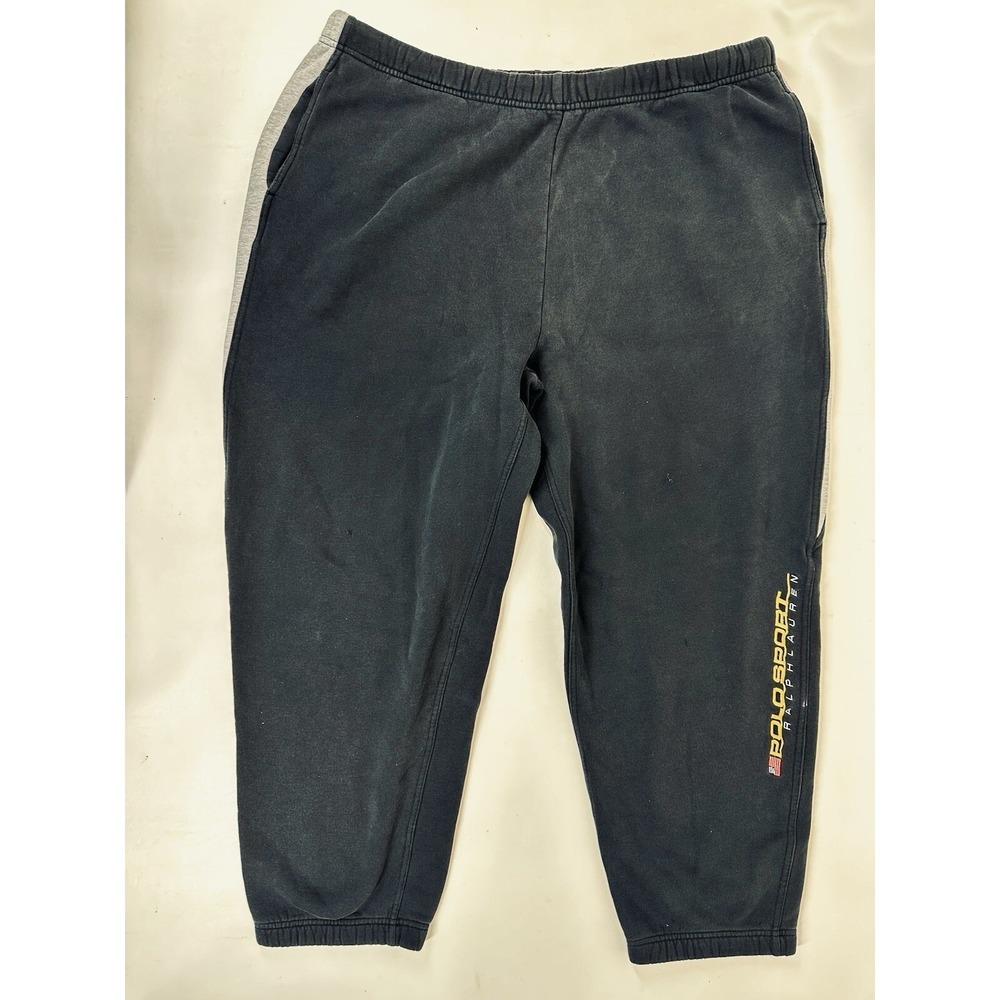 Ralph Lauren Polo Sport Sweatpants Mens XL 90s Vintage Sweats Embroidered